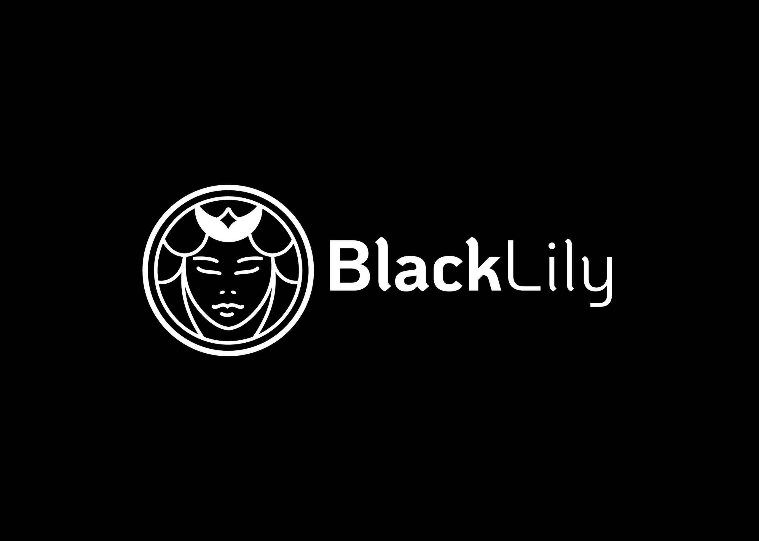 logo Black Lily negativo